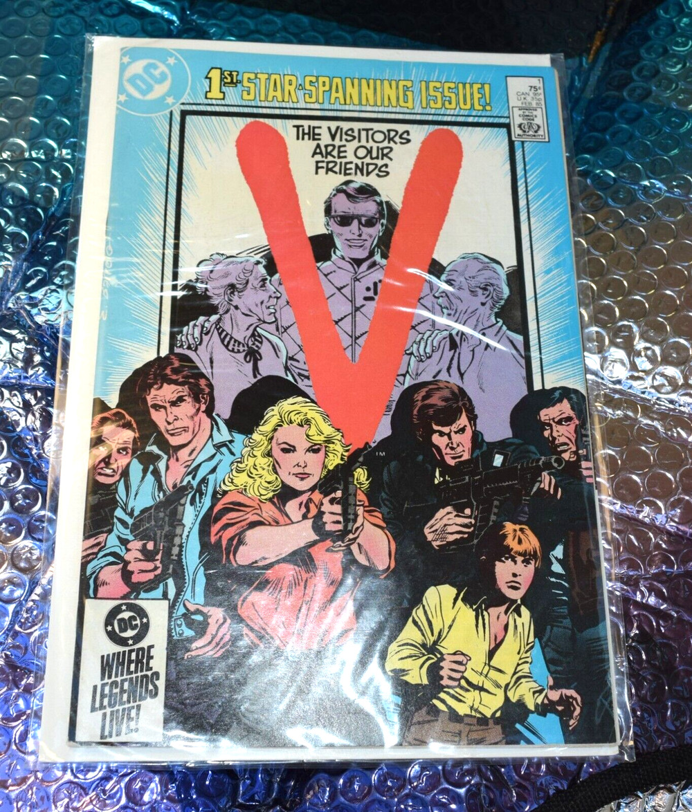 “V” Visitors Are Our Friends 1985 DC Comics Issue #1 New